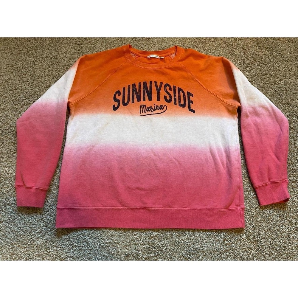Sunnyside Marina Sweatshirt Crew Neck Women Large Camp David sku45